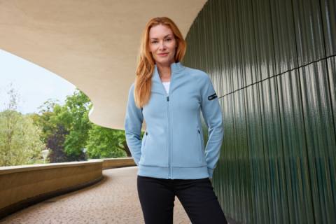 Ladies'' Zip Jacket Interlock  OCS Blended & RCS 340495